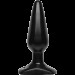 Анальна пробка Doc Johnson Smooth Classic Medium - Black, макс. діаметр 3,8 см