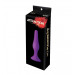 Анальна пробка з присоскою MAI Attraction Toys №35 Purple, довжина 15,5 см, діаметр 3,8см
