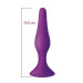 Анальна пробка з присоскою MAI Attraction Toys №35 Purple, довжина 15,5 см, діаметр 3,8см