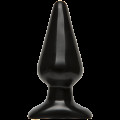Анальна пробка Doc Johnson Smooth Classic Large - Black, макс. діаметр 5,7 см