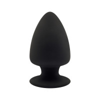 Анальна пробка SilexD (Model 1 size M) двошарова, силікон + Silexpan, діаметр 6,2 см