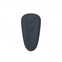 Анальна пробка з пульсацією Lux Active – Throb – 4.5" Anal Pulsating Massager, пульт ДК