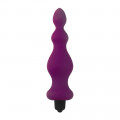 Анальна пробка з вібрацією Adrien Lastic Bullet Amuse Purple, макс. діаметр 3,9 см