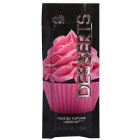 ПРОБНИК їстівний Лубрикант WET Desserts Frosted Cupcake (зі смаком кексу) 10 мл