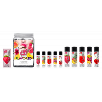 ПРОБНИК Лубрикант Wet Flavored Sexy Strawberry (сочная клубника) 10 мл