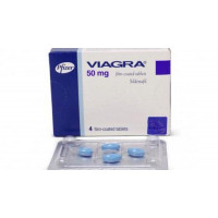 Виагра (Viagra) 50 мг 4 таблетки (1 блистер)