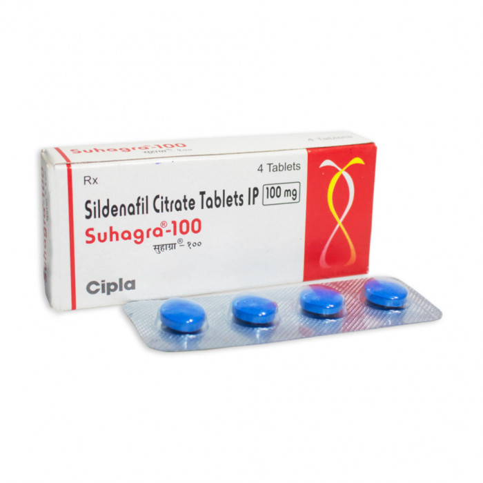Сухагра (Suhagra) 100 мг 4 таблетки