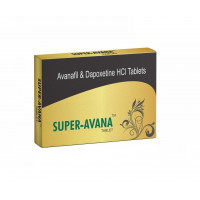 Супер Авана (Super Avana) 100 мг + 60 мг 4 таблетки Супер Авана (Super Avana) 100 мг + 60 мг 4 таблетки
