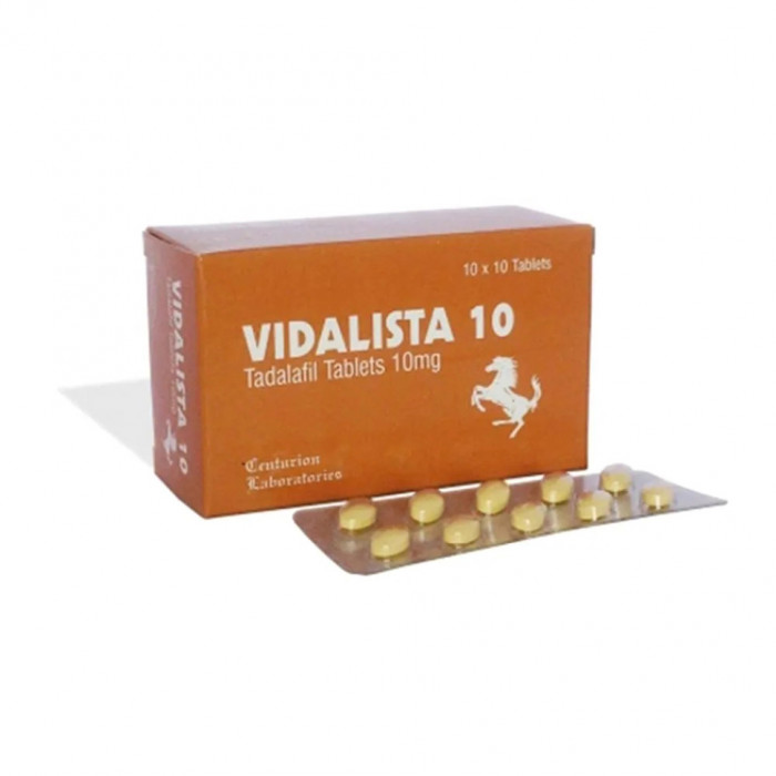Видалиста (Vidalista) 10 мг 10 таблеток
