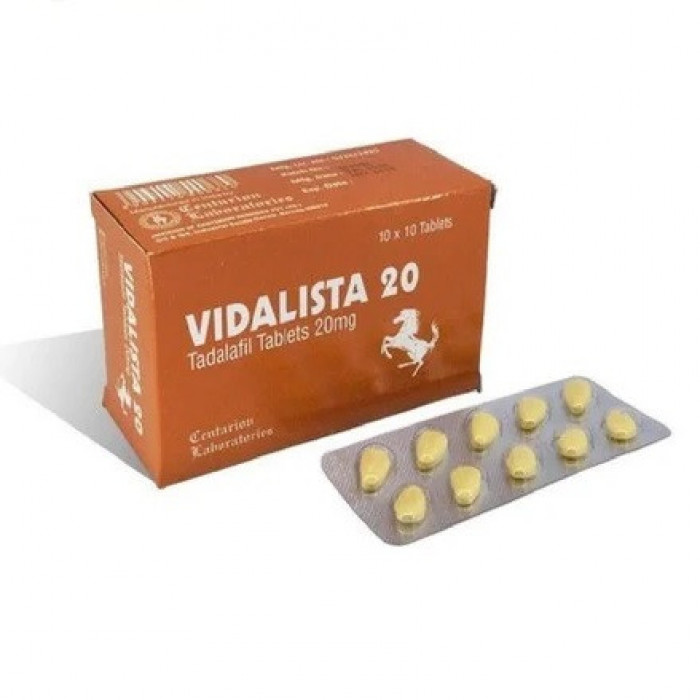 Видалиста (Vidalista) 20 мг 10 таблеток