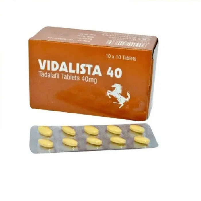 Видалиста (Vidalista) 40 мг 10 таблеток