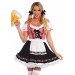 Баварский костюм «Октоберфест» Leg Avenue Beer Garden Babe S