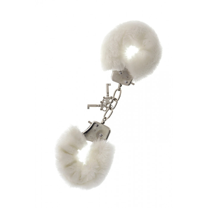 Наручники Metal Handcuff with Plush, WHITE