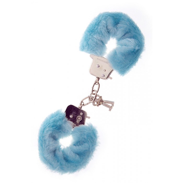 Наручники Metal Handcuff with Plush. BLUE