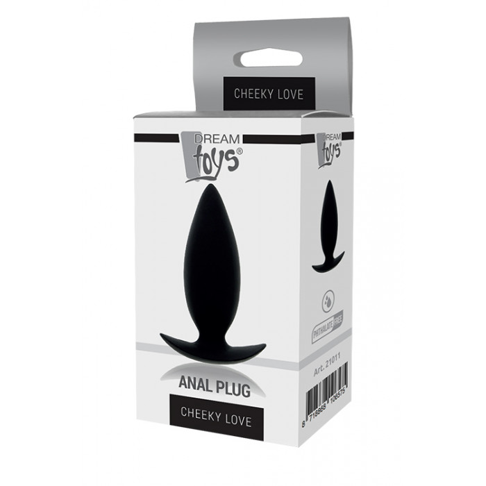 Анальна пробка BOOTYFUL SMALL 3.7 INCH, BLACK