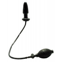 Анальна пробка з вібрацією та накачуванням Fanny Hill''s Black Buttplug
