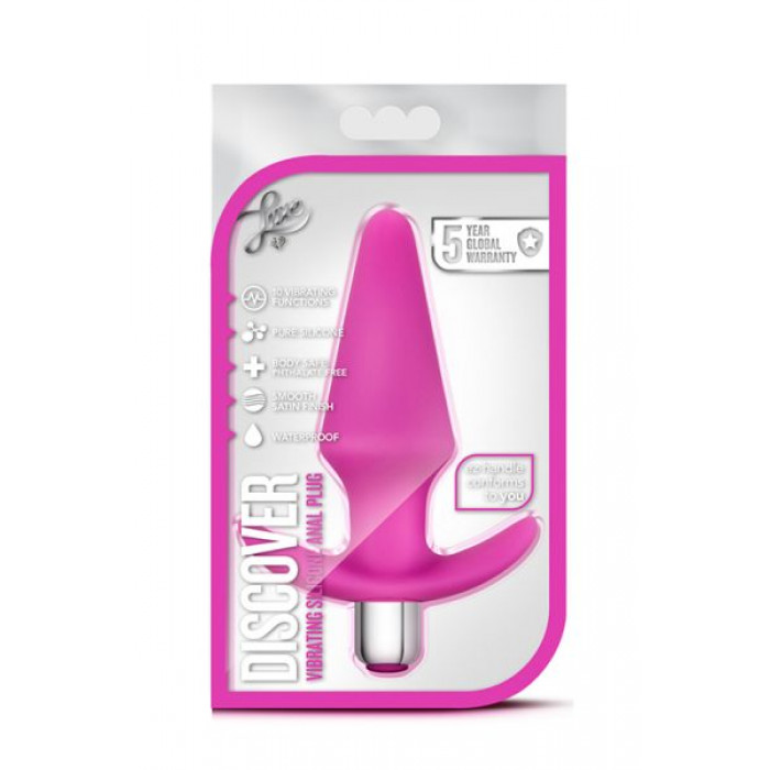 Анальна пробка LUXE DISCOVER, FUSCHIA