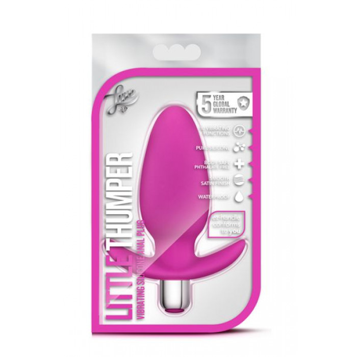 Анальна пробка LUXE LITTLE THUMPER, FUCHSIA