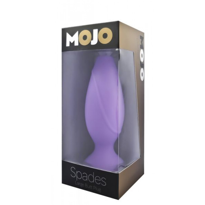 Анальна пробка MOJO SPADES LARGE Butt PLUG, PURPLE