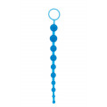 Анальная цепочка Oriental Jelly Butt Beads 10.5, BLUE