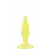 Анальная пробка FIREFLY PLEASURE PLUG MINI YELLOW
