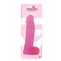 Фалоімітатор XSKIN 7 PVC DONG-TRANSPARENT, PINK