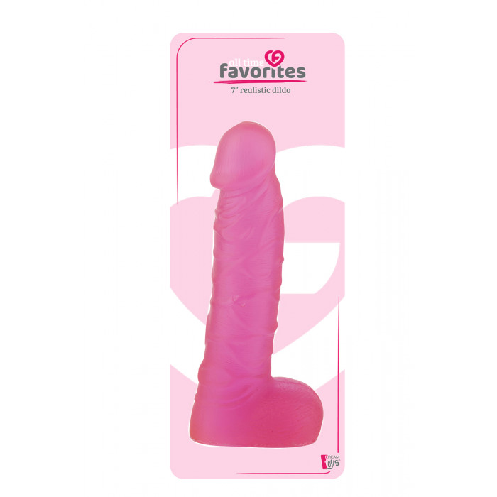 Фаллоимитатор XSKIN 7 PVC DONG - TRANSPARENT, PINK