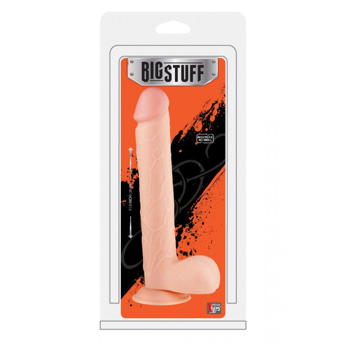 Фалоімітатор BIGSTUFF 11INCH, FLESH
