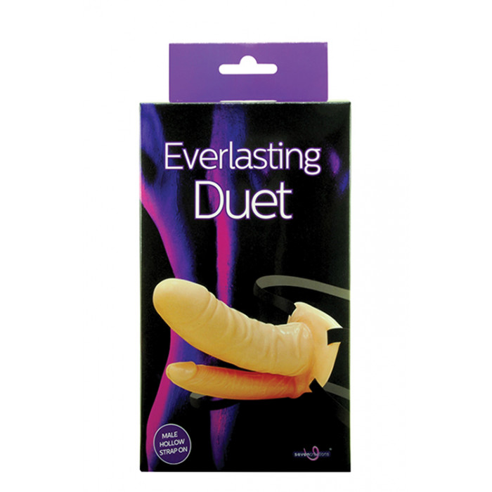 Страпон подвійний EVERLASTING DUET DUAL PENETRATION STRAP