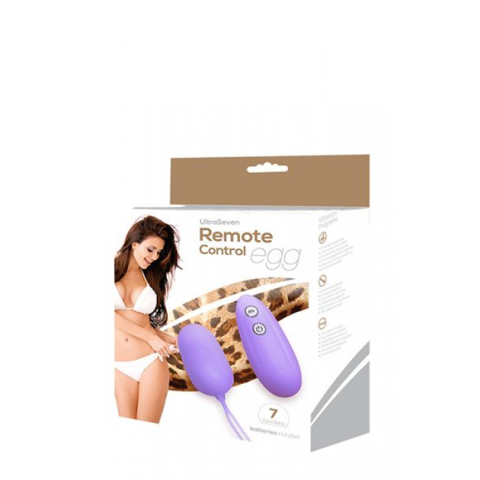 Віброяйце ULTRA SEVEN REMOTE CONTROL EGG LAVENDER