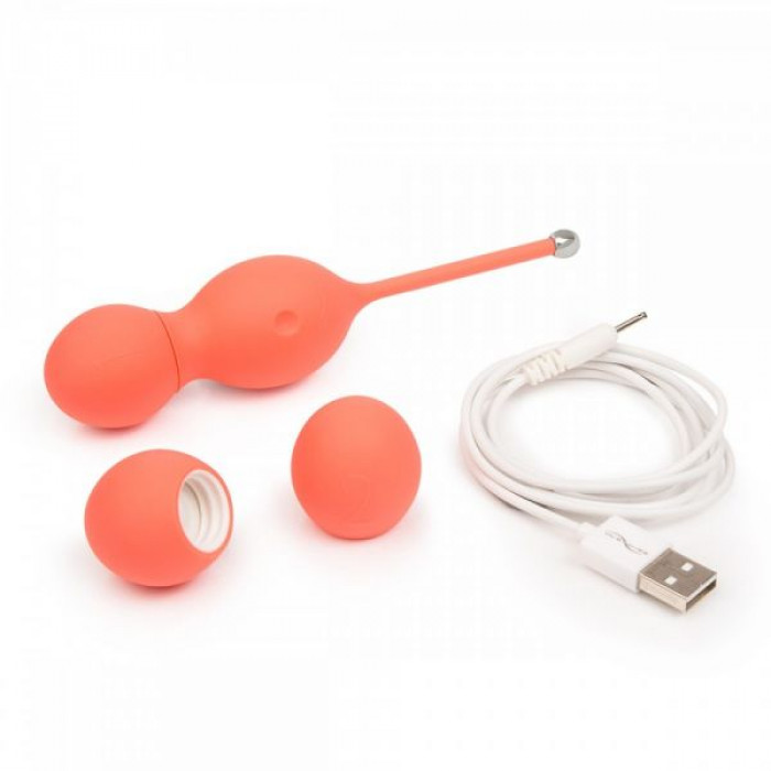 Вагінальні кульки з вібрацією We-Vibe Bloom Kegel Balls