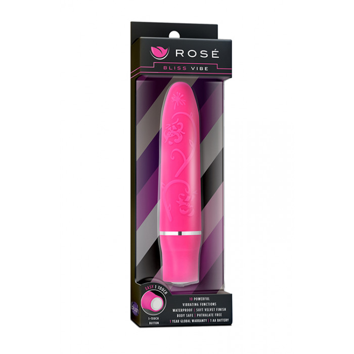Вибромассажер ROSE BLISS VIBE PINK
