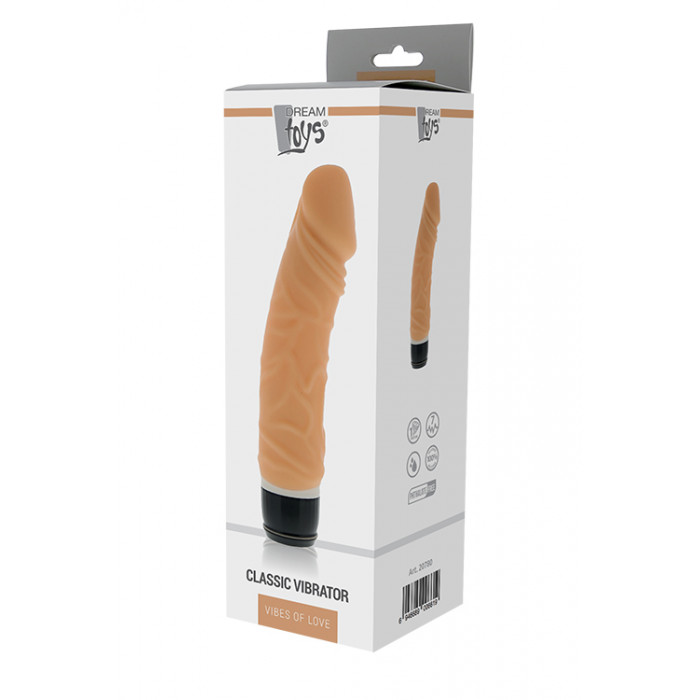 Вібромасажер PURRFECT SILICONE CLASSIC 6.5 INCH, FLESH