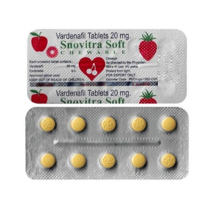 Сновитра Софт (Snovitra Soft) 20 мг 10 таблеток
