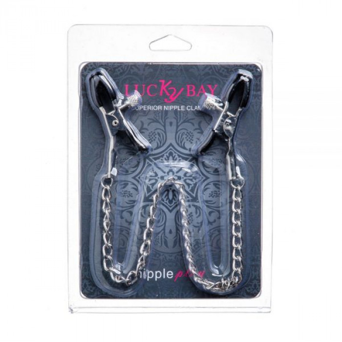 Затискачі на соски nipple play Thin Chain Metall