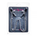 Затискачі на соски nipple play Thin Chain Metall