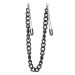 Затискачі на соски Nipple play пінцет Chain Heavy Metall black