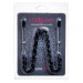 Затискачі на соски Nipple play пінцет Chain Heavy Metall black