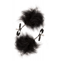 Зажимы для сосков с перьями GP FEATHERED NIPPLE CLAMPS