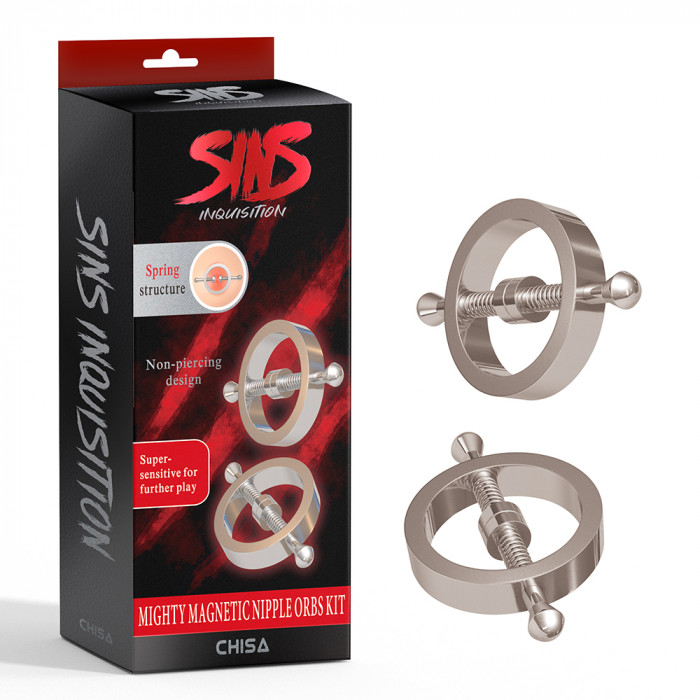 Затискачі для сосків пружинні Chisa Sins Metal