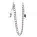 Затискачі на соски Nipple play пінцет chain Heavy Metall