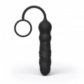 Анальный вибратор Dorcel Deep Seeker с эрекционным кольцом и пультом ДУ