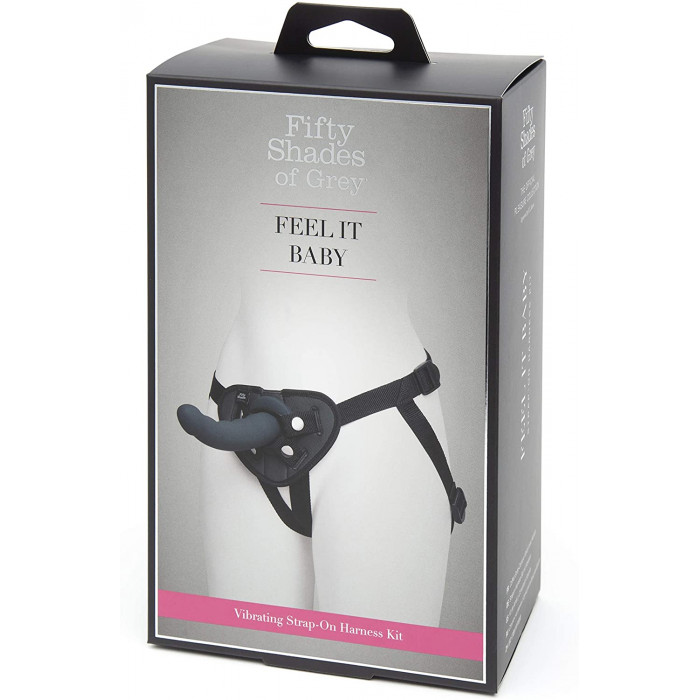 Набор Vibrating Strap-on Harness Kit Коллекция: Feel it Baby Fifty Shades of Grey