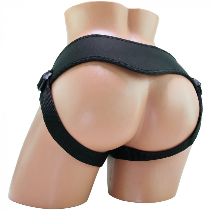 Стпапон з вібрацією Doc Johnson Vac-U-Lock Smooth Vibrating Pleasure Set
