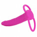 Насадка для двойного проникновения California Exotic Silicone Love Rider Dual Penetrator