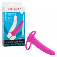 Насадка для двойного проникновения California Exotic Silicone Love Rider Dual Penetrator