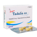 Супер Тадалис (Super Tadalis SX) 20 мг + 40 мг 4 таблетки