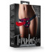 Трусики для страпона з вібропулею TEMTASIA LOVELACE HARNESS RED
