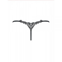 Трусики Obsessive Chiccanta thong black L / XL