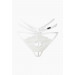 Трусики з розрізом Easy to love білі LeFrivole, S / M, 42-44